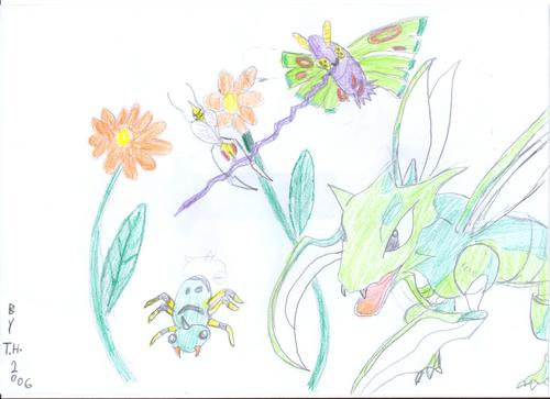 Tyranitar Honza: The bug garden